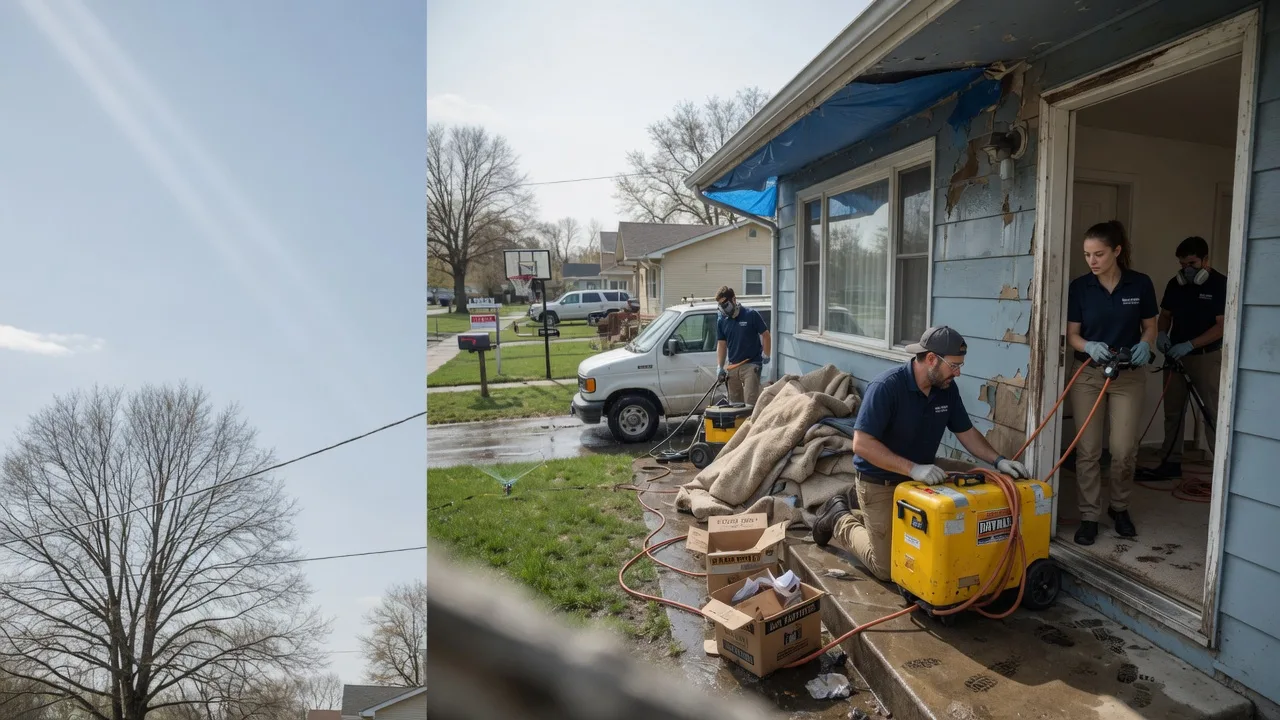 Basement Flood Cleanup in Sharon, ND near me